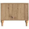vidaXL Konferenčný stolík Dub artisan 90 x 50 x 40 cm Kompozitné drevo