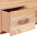 vidaXL Konferenčný stolík 90x50x35 cm masívne recyklované drevo