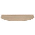 vidaXL Samolepiace schodové rohože 15 ks 80 x 24,5 x 3,5 cm Kávová