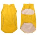 vidaXL Pláštenka pre psa s reflexnými prúžkami, polyesterová, žltá, 4XL
