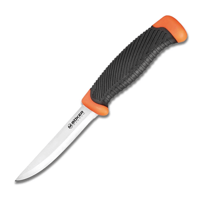 Magnum 02RY099 Falun 2.0 všestranný nôž do prírody 10 cm, oranžová, plast/guma, puzdro plast