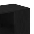 vidaXL Servírovacia skriňa Čierny dub 60 x 30 x 50 cm Kompozitné drevo