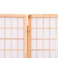 vidaXL Skladací paraván so 4 panelmi japonský štýl 160x170 cm