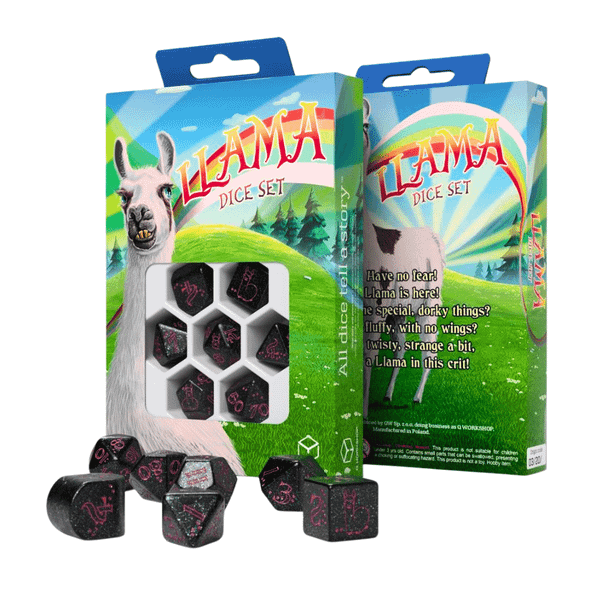 Sada kociek Llama - Spitty
