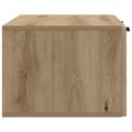 vidaXL Nástenná TV skrinka 78,5 x 41 x 30 cm Dub artisan