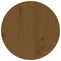 vidaXL Konferenčný stolík medovo-hnedý Ø 35x35 cm borovicový masív