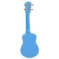 vidaXL Sopránové ukulele s taškou pre deti modré 21"