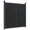 vidaXL Plotový panel sivý 699x186 cm WPC