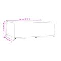 vidaXL Obaly na záhradný nábytok 2 ks 12 očiek 230x165x80 cm obdĺžnik