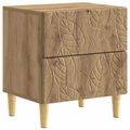 vidaXL Nočný stolík Dub artisan 43 x 34,5 x 48 cm Kompozitné drevo