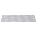 vidaXL Schodový rošt 4 ks 40 x 30 cm Strieborná Hliník Obdĺžnikový