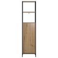 vidaXL Highboard Dub artisan 40 x 33 x 161 cm Kompozitné drevo