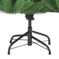 vidaXL Umelý vianočný stromček jedľa Nordmann LED a gule zelený 180 cm
