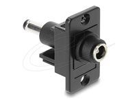 Panelový konektor DC 5.5 x 2.5 mm samica na DC