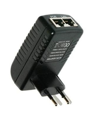 ADEX PoE supply - 24V/1A - priamo do zásuvky so svetlom