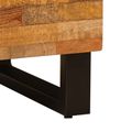 vidaXL TV skrinka Hnedá 80 x 33 x 46 cm Masívne mango drevo
