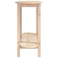 vidaXL Konzolový stolík 110x40x80 cm masívne borovicové drevo