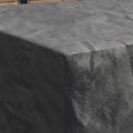 vidaXL Obal na nábytok Jednofarebný Čierna 280 x 204 x 106 cm 210D