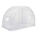 vidaXL Skleník 4,5 m² 300x150x200 cm