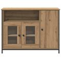 vidaXL Servírovacia skriňa Remeselný dub 100 x 35 x 75 cm