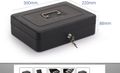 "BAZAR" Prenosná pokladňa OPTICUM BOX-300, kovová, čierna 300x220x88 "BAZAR" Prenosná pokladňa OPTICUM BOX-300, kovová, čierna 300x220x88