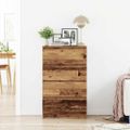VidaXL Príborník Old Wood 60x35x98,5 cm Engineered Wood