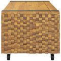 vidaXL konferenčný stolík 110x45x35 cm Teakové masívne drevo