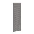 vidaXL plisovaná roleta antracit 65x200 cm Šírka látky 64,4 cm