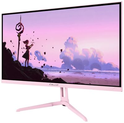 AROZZI NOVA herní monitor 23,8" 24T1K200 Pink/ LED/ 1920x1080/ 200Hz/ IPS/ 1000:1/ 1ms/ HDMI/ DP/ růžový LED monitor, herní, 23,8", IPS, 1920×1080, 16:9, 1ms, 200Hz, HDMI, DisplayPort, repro, ružový, en. tr. E