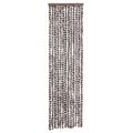 vidaXL Záves proti hmyzu, hnedý a biely 56x185 cm, ženilka