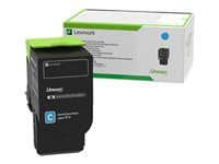 Azúrová - originálna - kazeta s farbivom LCCP, Lexmark Corporate - pre Lexmark CS421, CS521, CS622, CX421, CX522, CX622, CX625