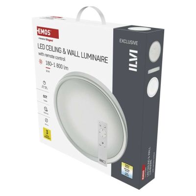 LED prisadené svietidlo ILVI, kruhové 30W, stmiev.so zmenou CCT