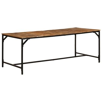 vidaXL Jedálenský stôl 200x100x75cm masívne surové mangovníkové drevo