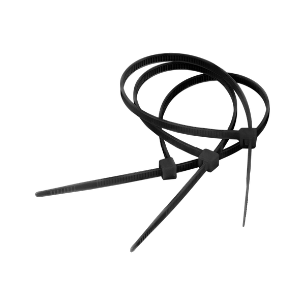 Stahovací páska 500 x 7,2 mm - černá - 50ks