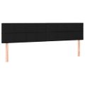 vidaXL Posteľný rám boxspring s matracom čierny 160x200 cm látka