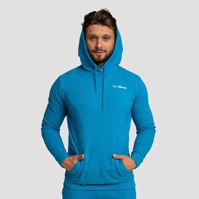 Mikina Limitless Hoodie Aquamarine - GymBeam, veľkosť XXXL, veľkosť oblečenia XXXL