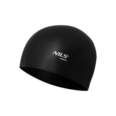Silikónová čiapka NILS Aqua NQC BK01 čierná