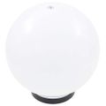 vidaXL LED lampy v tvare gule 4 ks 25 cm PMMA