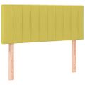 vidaXL Boxspring posteľ s matracom zelená 100x200 cm látka