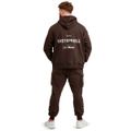 Mikina Unstoppable Brown - GymBeam, veľkosť L, veľkosť oblečenia L