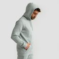 Mikina Limitless Hoodie Eucalypt - GymBeam, veľkosť L, veľkosť oblečenia L