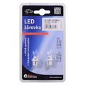 Žiarovka 1LED 12V B8,5d biela 2 ks