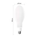 LED žiarovka Filament ED90 / E27 / 36 W (327 W) / 6 000 lm / neutrálna biela