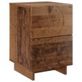 vidaXL Nočný stolík Dubové drevo 33,5 x 34,5 x 50 cm Kompozitné drevo