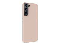 Zadný kryt pre mobilný telefón - silikón, recyklovaný plast - ružová pink sand - pre Samsung Galaxy S22
