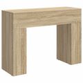 vidaXL Konferenčný stolík Dub sonoma 102 x 35 x 75 cm Kompozitné drevo
