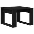 vidaXL Konferenčný stolík Čierny dub 50 x 50 x 35 cm Kompozitné drevo