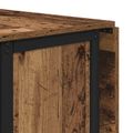 vidaXL Skladací jedálenský stôl s kolieskami 130 x 80 x 76,5 cm