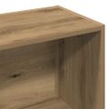 vidaXL Knižnica dub artisan 98x29x97,5 cm kompozitné drevo