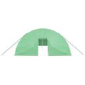 vidaXL Fóliovník s oceľovým rámom zelený 144 m² 24x6x2,85 m
